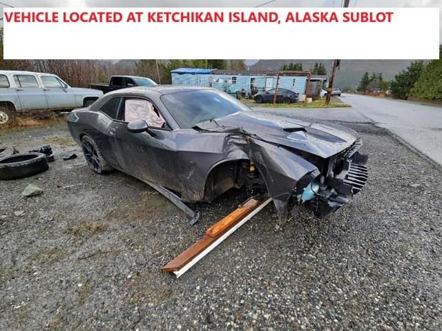 2C3CDZFJ6FH744118 - 2015 DODGE CHALLENGER R/T SCAT PACK GRAY photo 1