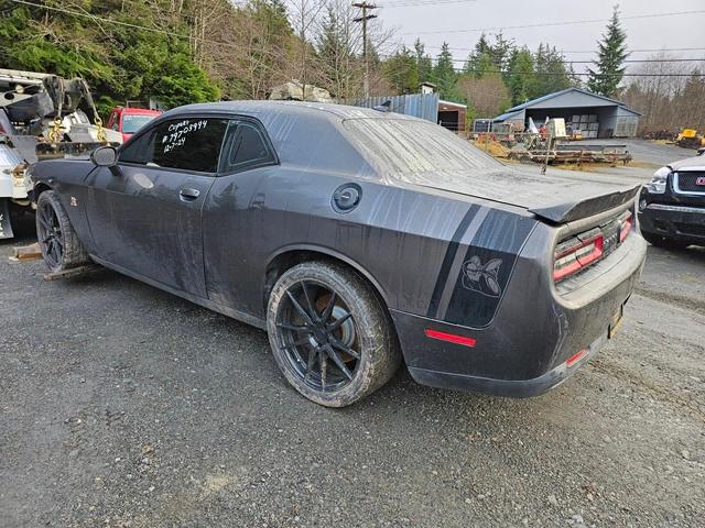 2C3CDZFJ6FH744118 - 2015 DODGE CHALLENGER R/T SCAT PACK GRAY photo 3