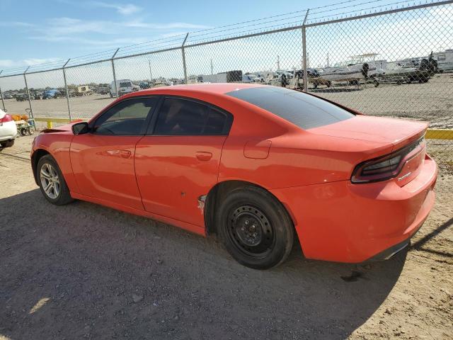 2C3CDXBG5HH625039 - 2017 DODGE CHARGER SE ORANGE photo 2