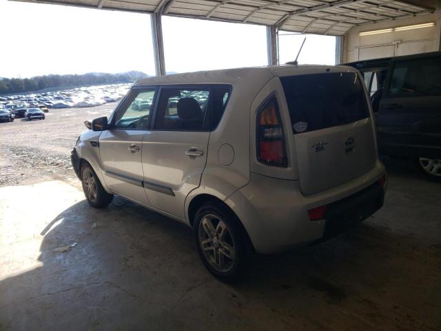 KNDJT2A20B7265079 - 2011 KIA SOUL + SILVER photo 2