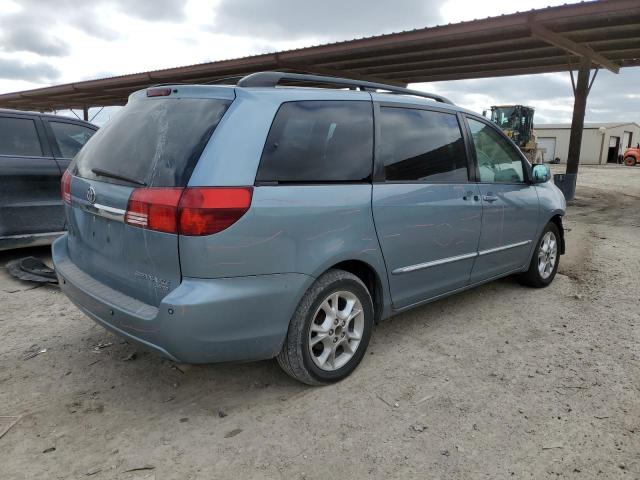 5TDZA22C95S236481 - 2005 TOYOTA SIENNA XLE BLUE photo 3