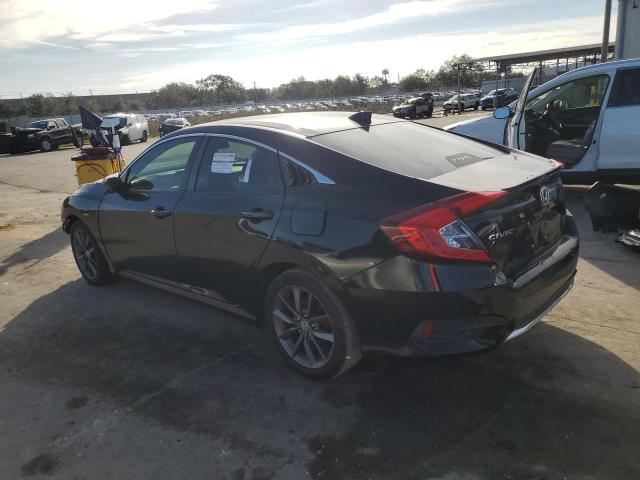 JHMFC1F31KX000106 - 2019 HONDA CIVIC EX BLACK photo 2