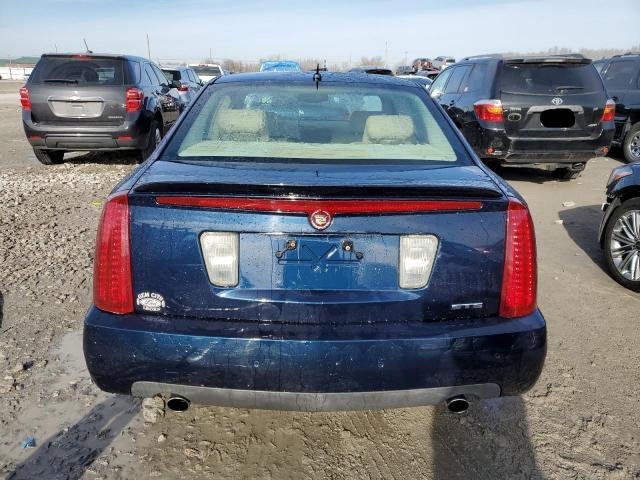 1G6DW677750210160 - 2005 CADILLAC STS BLUE photo 6