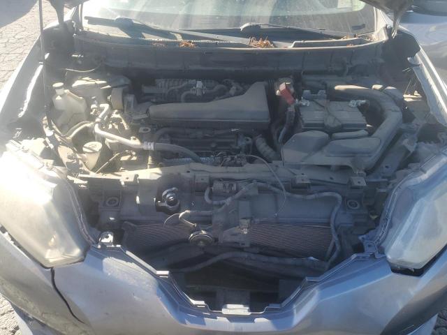 KNMAT2MT6GP703843 - 2016 NISSAN ROGUE S GRAY photo 12