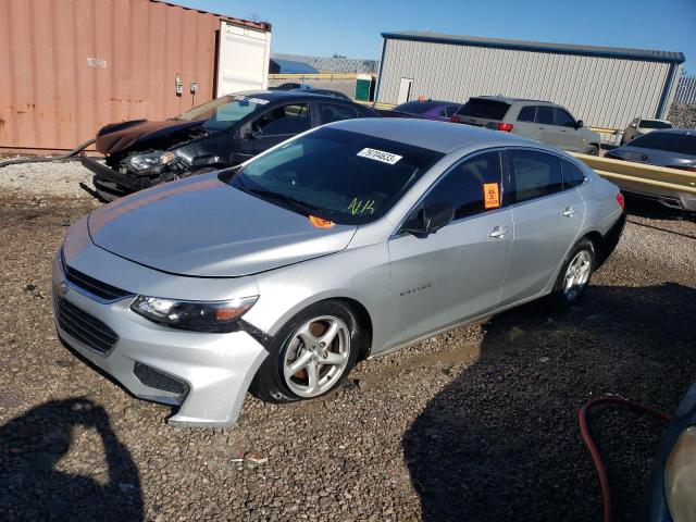 1G1ZC5ST7GF260379 - 2016 CHEVROLET MALIBU LS SILVER photo 1