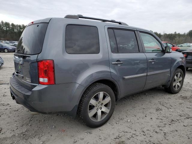 5FNYF4H92DB032922 - 2013 HONDA PILOT TOURING GRAY photo 3