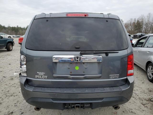 5FNYF4H92DB032922 - 2013 HONDA PILOT TOURING GRAY photo 6