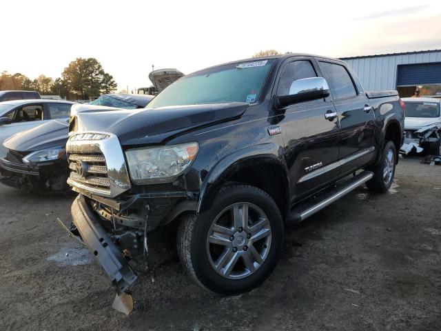 5TFEV58118X044660 - 2008 TOYOTA TUNDRA CREWMAX LIMITED BLACK photo 1