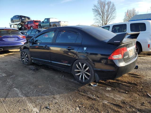 2HGFA5E53AH700585 - 2010 HONDA CIVIC SI BLACK photo 2