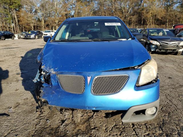 5Y2SL65817Z428439 - 2007 PONTIAC VIBE BLUE photo 5