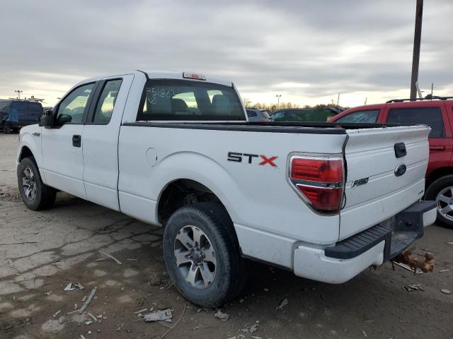 1FTFX1EFXDKF51863 - 2013 FORD F150 SUPER CAB WHITE photo 2