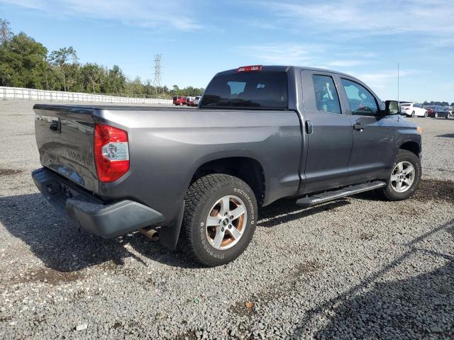 5TFRU5F12EX032147 - 2014 TOYOTA TUNDRA DOUBLE CAB SR/SR5 GRAY photo 3