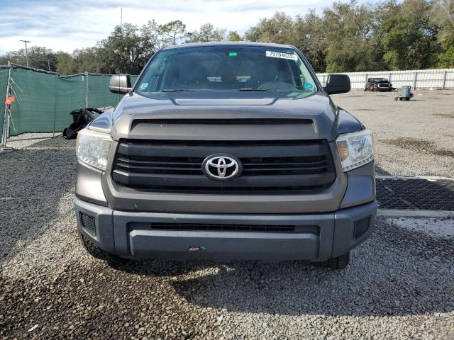 5TFRU5F12EX032147 - 2014 TOYOTA TUNDRA DOUBLE CAB SR/SR5 GRAY photo 5