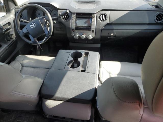 5TFRU5F12EX032147 - 2014 TOYOTA TUNDRA DOUBLE CAB SR/SR5 GRAY photo 8