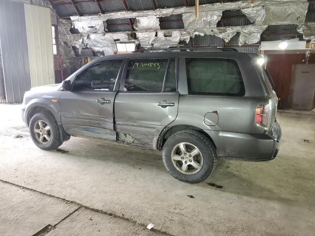 5FNYF18648B001424 - 2008 HONDA PILOT EXL GRAY photo 2