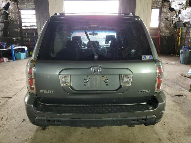 5FNYF18648B001424 - 2008 HONDA PILOT EXL GRAY photo 6