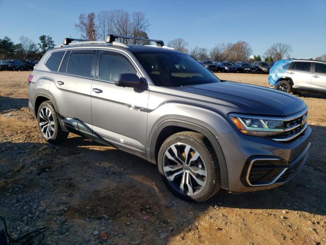 1V2FR2CA4NC542531 - 2022 VOLKSWAGEN ATLAS SEL PREMIUM R-LINE GRAY photo 4