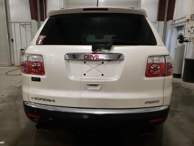 1GKKVRED0CJ363427 - 2012 GMC ACADIA SLT-1 WHITE photo 6