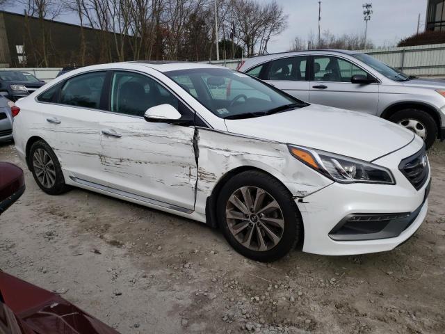 5NPE34AF5HH468277 - 2017 HYUNDAI SONATA SPORT WHITE photo 4