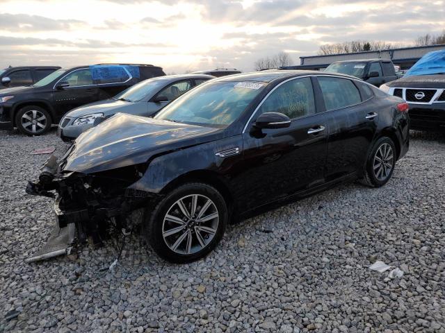 5XXGT4L39KG352028 - 2019 KIA OPTIMA LX BLACK photo 1