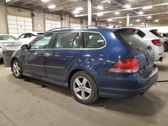 3VWPL7AJ3EM607128 - 2014 VOLKSWAGEN JETTA TDI BLUE photo 2