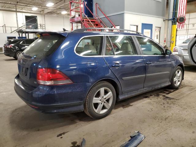 3VWPL7AJ3EM607128 - 2014 VOLKSWAGEN JETTA TDI BLUE photo 3