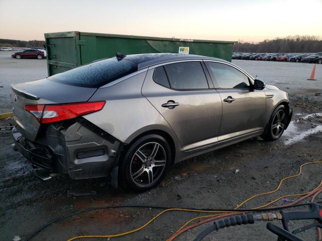 5XXGR4A68DG104951 - 2013 KIA OPTIMA SX SILVER photo 3