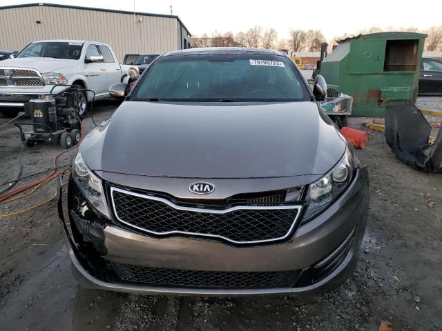 5XXGR4A68DG104951 - 2013 KIA OPTIMA SX SILVER photo 5