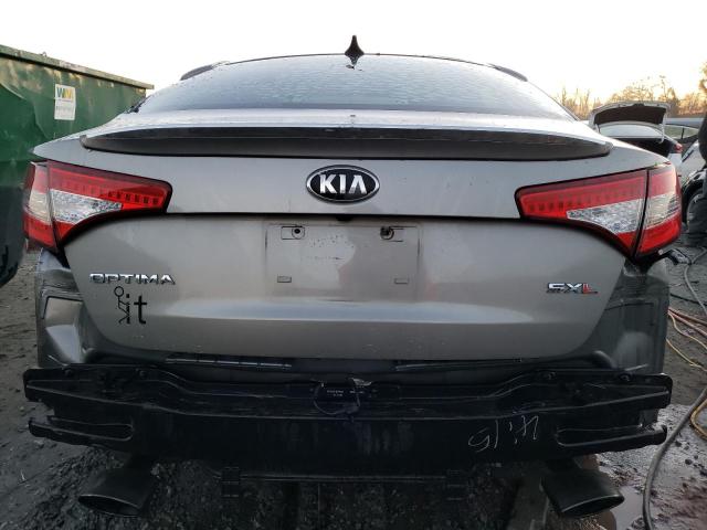 5XXGR4A68DG104951 - 2013 KIA OPTIMA SX SILVER photo 6