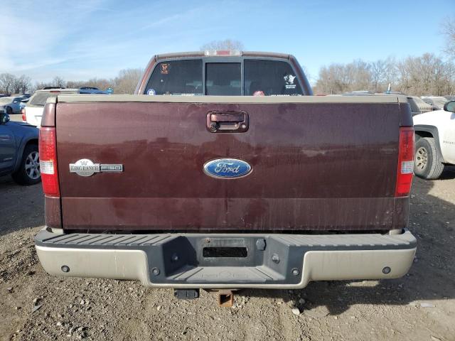 1FTPW14V18KD54473 - 2008 FORD F150 SUPERCREW BROWN photo 6