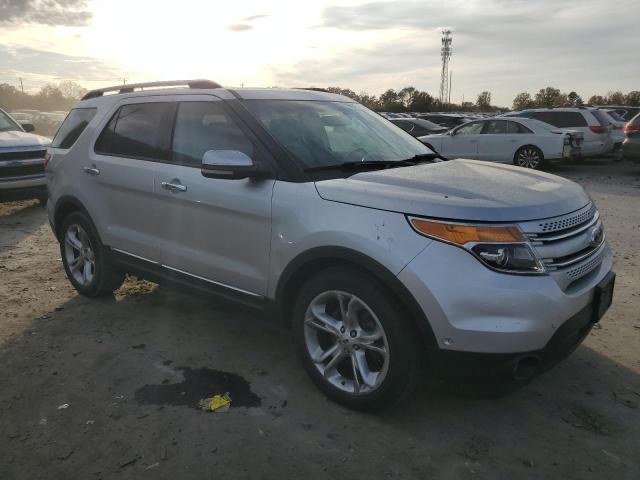 1FMHK8F81CGA47148 - 2012 FORD EXPLORER LIMITED SILVER photo 4