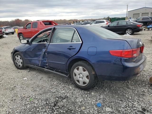 1HGCM66345A066625 - 2005 HONDA ACCORD LX BLUE photo 2