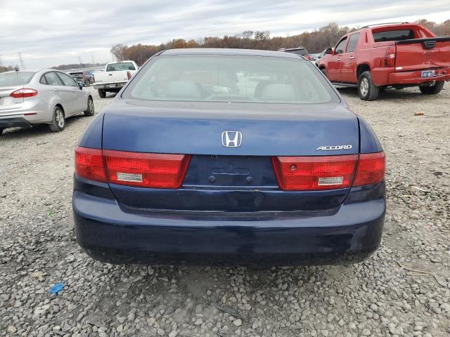 1HGCM66345A066625 - 2005 HONDA ACCORD LX BLUE photo 6