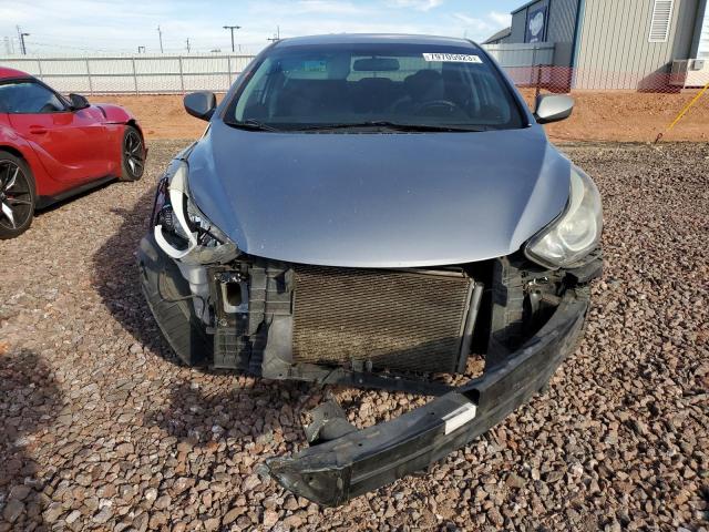 5NPDH4AE6GH739723 - 2016 HYUNDAI ELANTRA SE SILVER photo 5