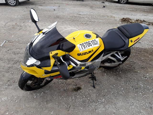 JS1GR7HA032101794 - 2003 SUZUKI GSX-R750 YELLOW photo 2