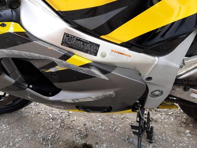 JS1GR7HA032101794 - 2003 SUZUKI GSX-R750 YELLOW photo 7