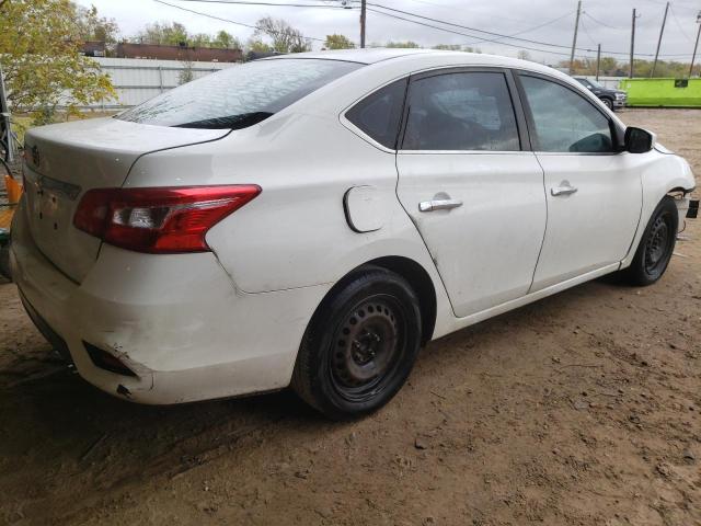 3N1AB7AP1HY244084 - 2017 NISSAN SENTRA S WHITE photo 3