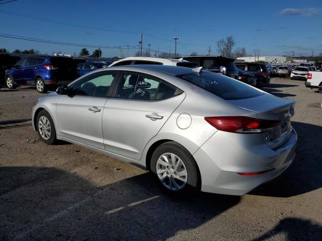 KMHD74LF3HU388815 - 2017 HYUNDAI ELANTRA SE SILVER photo 2