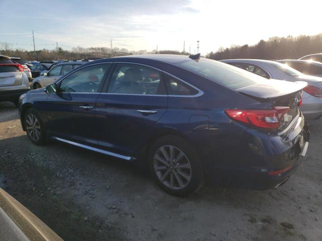 5NPE34AF3HH455561 - 2017 HYUNDAI SONATA SPORT BLUE photo 2