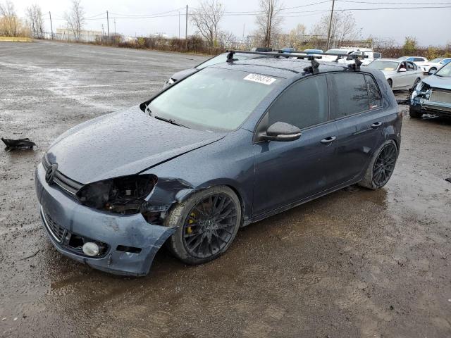 WVWDA7AJ1DW129799 - 2013 VOLKSWAGEN GOLF BLUE photo 1