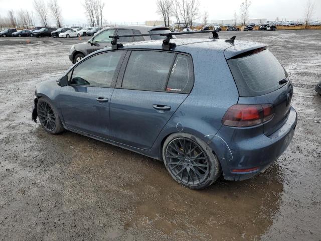 WVWDA7AJ1DW129799 - 2013 VOLKSWAGEN GOLF BLUE photo 2