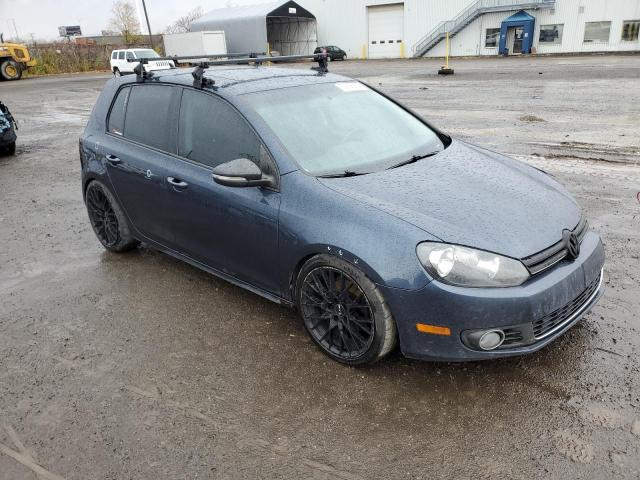 WVWDA7AJ1DW129799 - 2013 VOLKSWAGEN GOLF BLUE photo 4