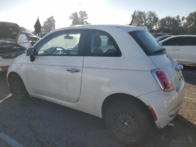 3C3CFFAR7CT380669 - 2012 FIAT 500 POP WHITE photo 2