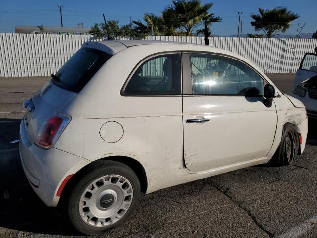 3C3CFFAR7CT380669 - 2012 FIAT 500 POP WHITE photo 3