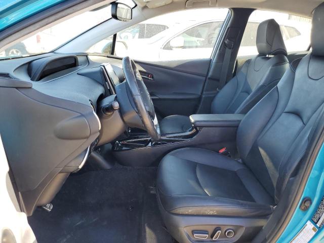 JTDKARFP9H3002144 - 2017 TOYOTA PRIUS PRIM 蓝色 照片 7