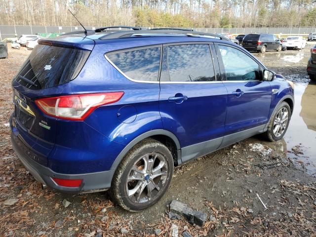 1FMCU0H95DUA53341 - 2013 FORD ESCAPE SEL BLUE photo 3