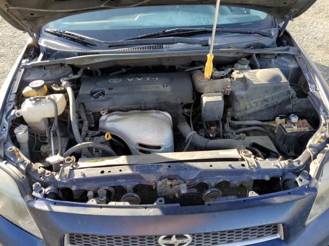 JTKDE177X60098726 - 2006 TOYOTA SCION TC BLUE photo 11