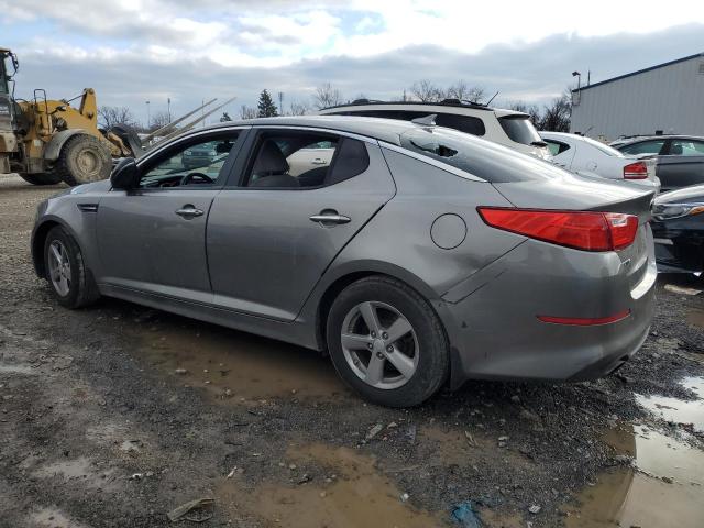 5XXGM4A72EG309867 - 2014 KIA OPTIMA LX GRAY photo 2