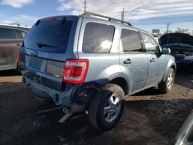 1FMCU9DGXAKC72201 - 2010 FORD ESCAPE XLT BLUE photo 3