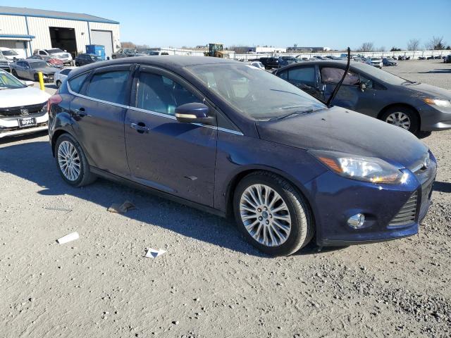 1FAHP3N29CL145184 - 2012 FORD FOCUS TITANIUM BLUE photo 4